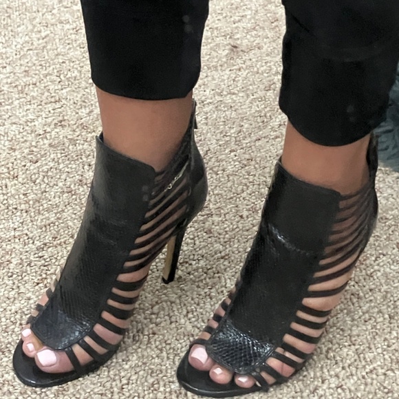 Ivanka Trump Stiletto Cage Bootie - Picture 3 of 12